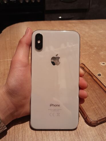 iphone 5se: IPhone X, Б/у, 256 ГБ, Белый, Зарядное устройство, 100 %