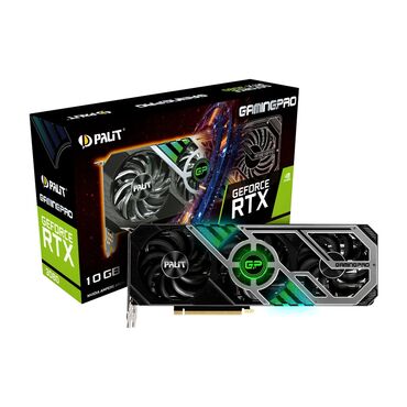 Видеокарты: Видеокарта, Б/у, Palit, GeForce RTX, 10 ГБ, Для ПК