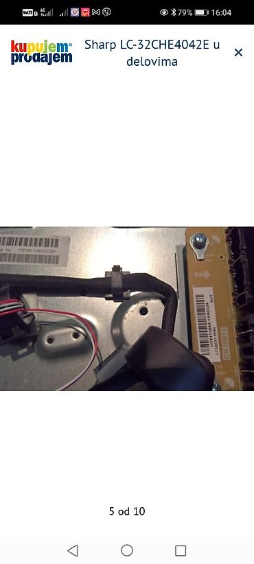 Aksesoari za TV i video: Sharp LC-32CHE4042E – delovi Rastavljen LCD TV Sharp LC-32CHE4042E na lalafo.rs — 6 Aksesoari za TV i video: Sharp LC-32CHE4042E – delovi Rastavljen LCD TV Sharp LC-32CHE4042E — 6