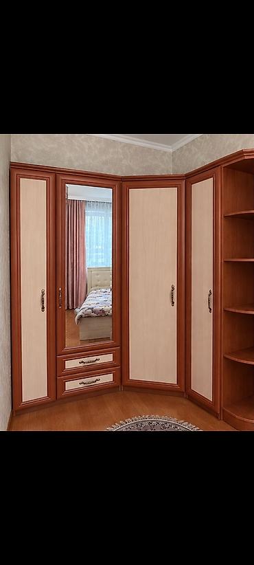 кузонный гарнитур: Шифоньер, шкаф для одежды, Б/у, Угловой, ЛДСП — 1