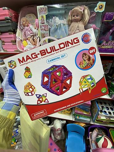 bra: MAG-BUILDING CARNIVAL SET — интеллектуальный магнитный конструктор для — 2