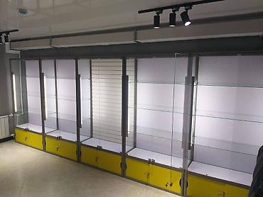 Витрины: Витрина торговая из профиля и стекла, Акция, прилавки, для магазина — 7