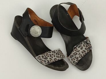 bluzki szara damskie: Sandals for women, 41, condition - Good