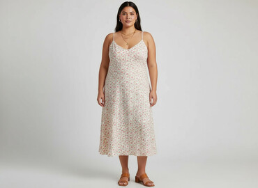 shein sukienka w kwiaty dluga: Shein, Sukienka damska, rozmiar 2XL