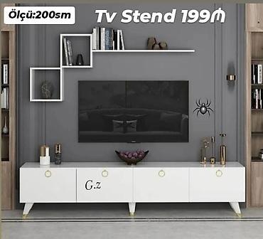 Ev üçün mebel: TV altlığı ve tumba — 1