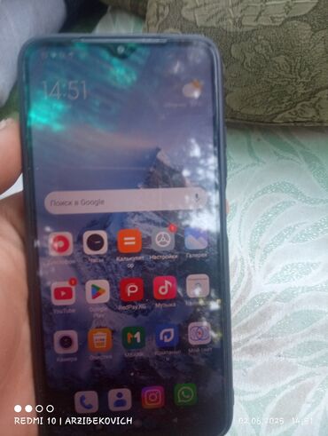 Redmi: Redmi, Redmi 9T, Б/у, 64 ГБ, цвет - Голубой
