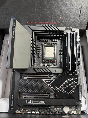 Материнские платы: Материнская плата, Б/у, Asus, LGA1700, ATX, Для ПК