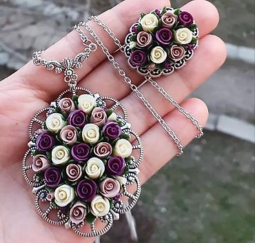 Наборы украшений: Новинка Комплекты: подвеска на цепочке, серьги, браслет; в некоторых — 5