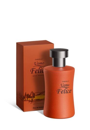 qarin piylerini eritmek üçün idman: Feli̇ce uomo kişilər üçün parfum suyu odunlu sitrus aroması. 100 ml
