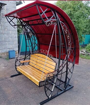 Sifarişlə bağ yelləncəkləri: Metal EN MMC olaraq istədiyiniz forma və ölçüde demir işlerinin — 12