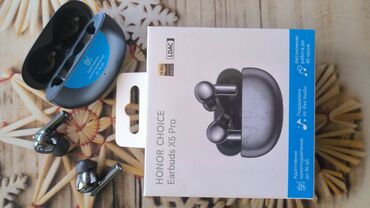 Qulaqcıqlar: İşlənmiş Simsiz (Bluetooth) Qulaqcıqlar, Honor, rəng - Boz
