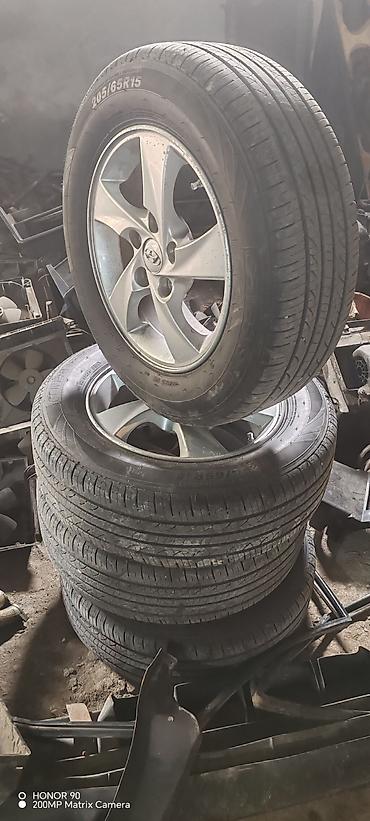 tiburon hyundai: Hyundai orijinal yüngül lehimli disk və təkər komplekti. 205.65.15 — 2