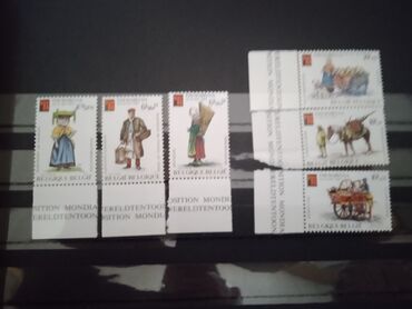 Почтовые марки Бельгии, новые, комплект