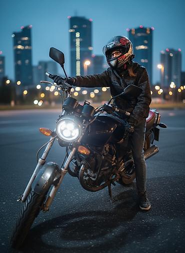 матор ямаха: Классический мотоцикл Yamaha, 400 куб. см, Бензин, Взрослый, Б/у — 3