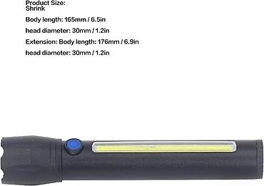 autima: Vodootporna led lampa 17,5cm NOVO. OPIS PROIZVODA: LED lampa USB — 5