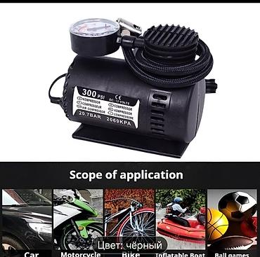 tezyiq: Mini hava kompressoru – 12V avtomobil çakmağı (siqaret alışdırıcısı) — 4