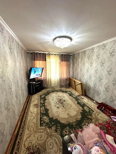 недвижимость в бишкеке продажа квартир: 3 комнаты, 58 м², 104 серия, 2 этаж, Косметический ремонт