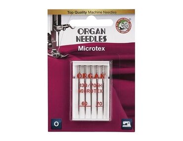 машина жак: Иглы микротекс от компании Organ очень острые и тонкие. Они