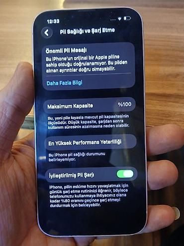 mlp: IPhone 13, 128 GB, Ağ, Face ID — 4