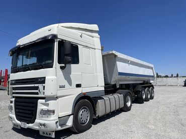 купить легковой прицеп бу: Прицеп, DAF, Самосвал, от 12 т, Б/у