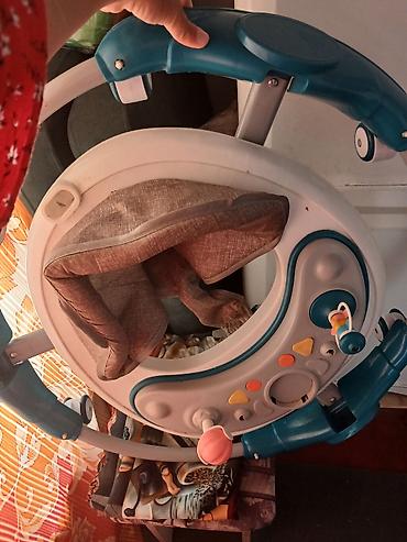 Бала бастыргычтар: Детские ходунки-трансформер круговой конструкции. - Круглая база с — 1