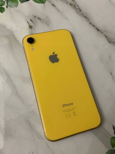 телефон эпл: IPhone Xr, Новый, 64 ГБ, Желтый, Чехол, 79 %