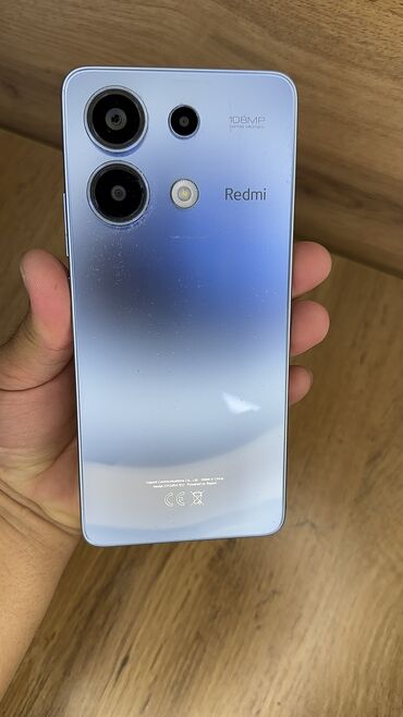 Мобильные телефоны: Xiaomi, Redmi Note 13, Б/у, 256 ГБ, цвет - Голубой