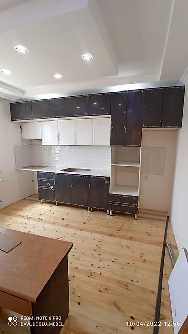 Sifarişlə mətbəx mebeli: Sifarişlə mətbəx dəsti, Özü çəkən petlələr, Mat laminat, Kredit yoxdur, Pulsuz çatdırılma, Rayonlara çatdırılma — 9