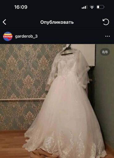 шубка свадебная: Продается свадебное платье !!! Одевали только один раз