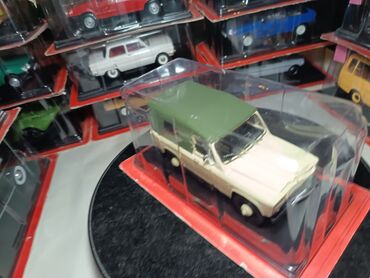 Avtomobil modelləri: Hər vaxtiniz xeyr olsun. Hachette firmasinin istehsali olan 1/24 — 8