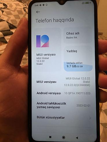 Redmi 9A, 32 GB, rəng - Mavi, İki sim kartlı lalafo.az -da Redmi 9A, 32 GB, rəng - Mavi, İki sim kartlı