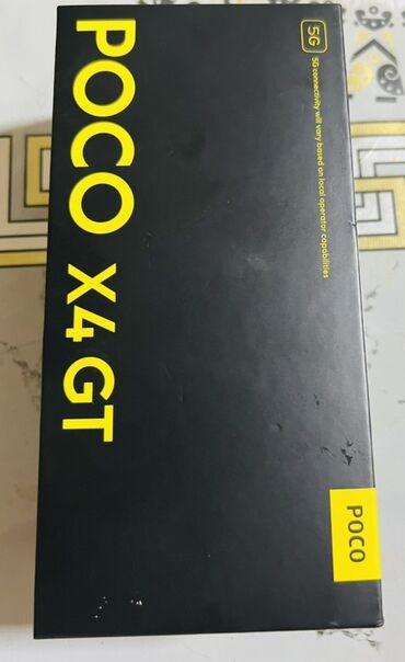 пассивное сетевое оборудование planet: Poco X4 GT, түсү - Боз