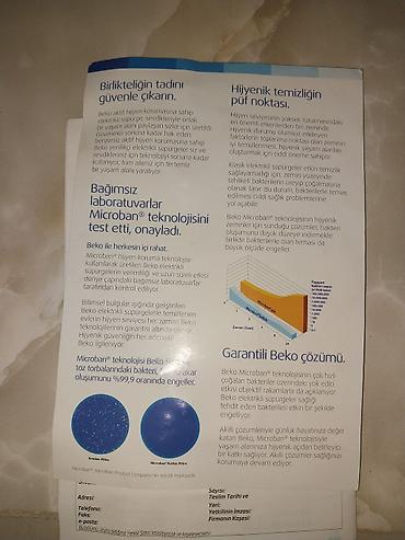 beko tozsoran: Cox az iwlenib tezeden secilmir.Beko tozsoran – BKS 2240 Elave mawin — 10