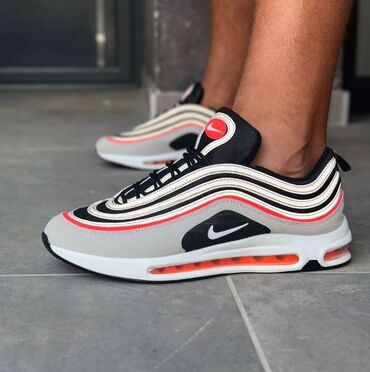 muske torbice kozne: Nike air max 97 patike

Novo
Brojevi 41 do 46