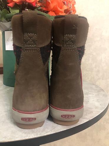 шины зимние 23565 r17: Сапоги, 37, Keen, Новый, цвет - Коричневый, Самовывоз — 7