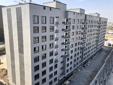 нижний аларча квартира берилет: 2 бөлмө, 65 кв. м, Элитка, 9 кабат, ПСО (өзү оңдоп түзөтүп бүтүү үчүн)