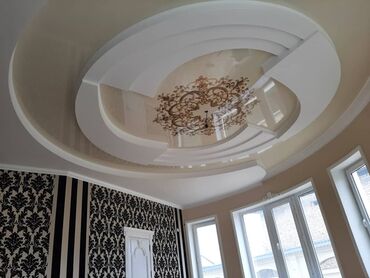 Натяжной потолок: Натяжной потолок 3D потолки, Глянцевое, Матовое — 29