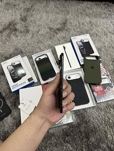 Apple iPhone: IPhone Air, Б/у, 256 ГБ, Jet Black, Защитное стекло, Чехол, Кабель, 100 % — 3