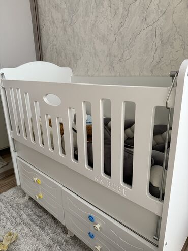 кровать двуспальная с матрасом: Oğlan və qız üçün, Yeni, Çarpayı, Bazasız, Matras ilə, Siyirməli