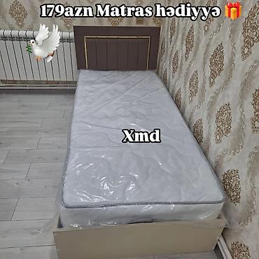 Yeni, Təknəfərlik çarpayı, Bazalı, Matras ilə, Siyirməsiz lalafo.az -da Yeni, Təknəfərlik çarpayı, Bazalı, Matras ilə, Siyirməsiz
