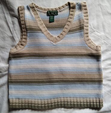 Majice: Prsluk Childrens place na prugice Wini pu Benetton original duks — 1