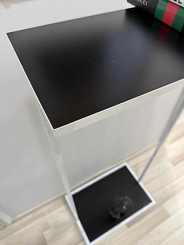 ofis stulları: Metall çərçivəli konsol/foye masası - Minimalist dizayn: düz xətli — 3