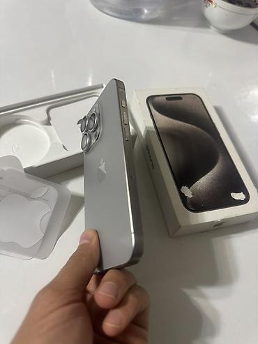 iphone 100: IPhone 15 Pro, цвет Natural Titanium 256гб 87 АКБ состояние идеал — 3