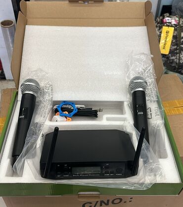 Mikrofonlar: Rəqəmsal Simsiz Mikrofon Sistemi – 2 əl mikrofonu ilə Xüsusiyyətlər -da lalafo.az — 2 Mikrofonlar: Rəqəmsal Simsiz Mikrofon Sistemi – 2 əl mikrofonu ilə Xüsusiyyətlər — 2