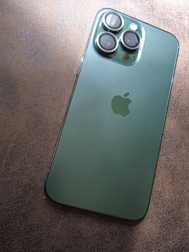 iphone xs цена бишкек: IPhone 13 Pro, Колдонулган, 128 ГБ, Жашыл, Заряддоочу түзүлүш, Каптама, Кабель, 85 %