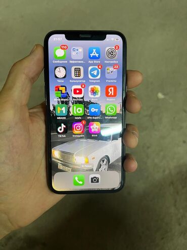 телевизор на авто: IPhone 11pro память 256 АКБ 79 все оригинал эштеке алмашкан мес торг