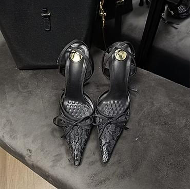 Туфли: Туфли, 37.5, 38, Yves Saint Laurent, Новый, цвет - Черный, Самовывоз, Платная доставка — 2