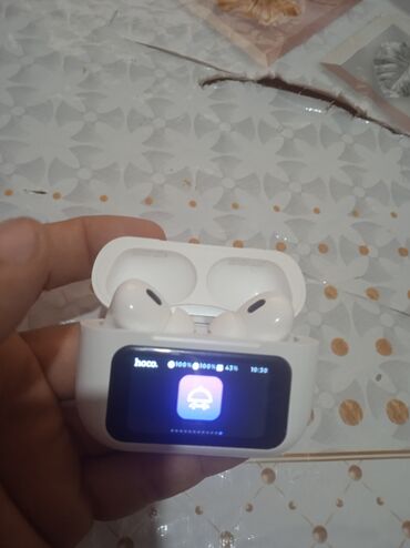 işlənmiş monitor: İşlənmiş Simsiz (Bluetooth) Qulaqcıqlar, Hoco, rəng - Ağ