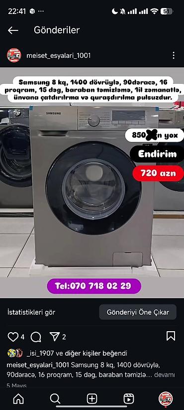 Paltaryuyan maşınlar: Paltaryuyan Anbardan satiş.Qimətlər aşagida qeyd olunub.Ünvana — 135