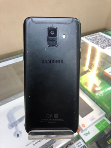 samsung galaxy s22 бишкек: Samsung Galaxy A6, Колдонулган, 32 ГБ, түсү - Кара